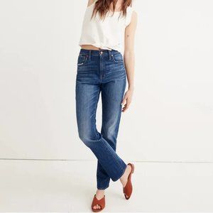 Madewell Medium Wash The High Rise Slim Boyjean Size 26